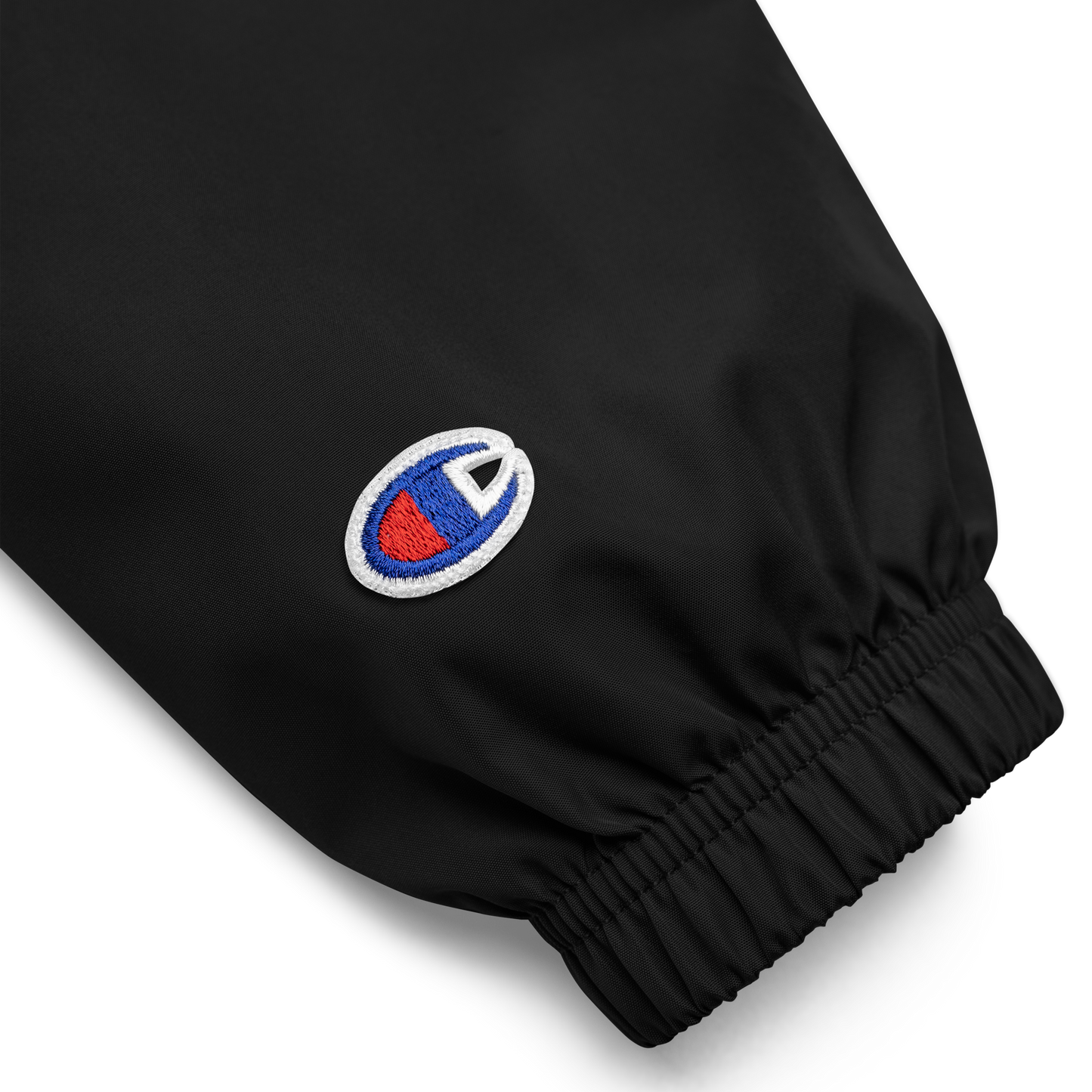 Health n Hustle + Champion Embroidered Packable Jacket