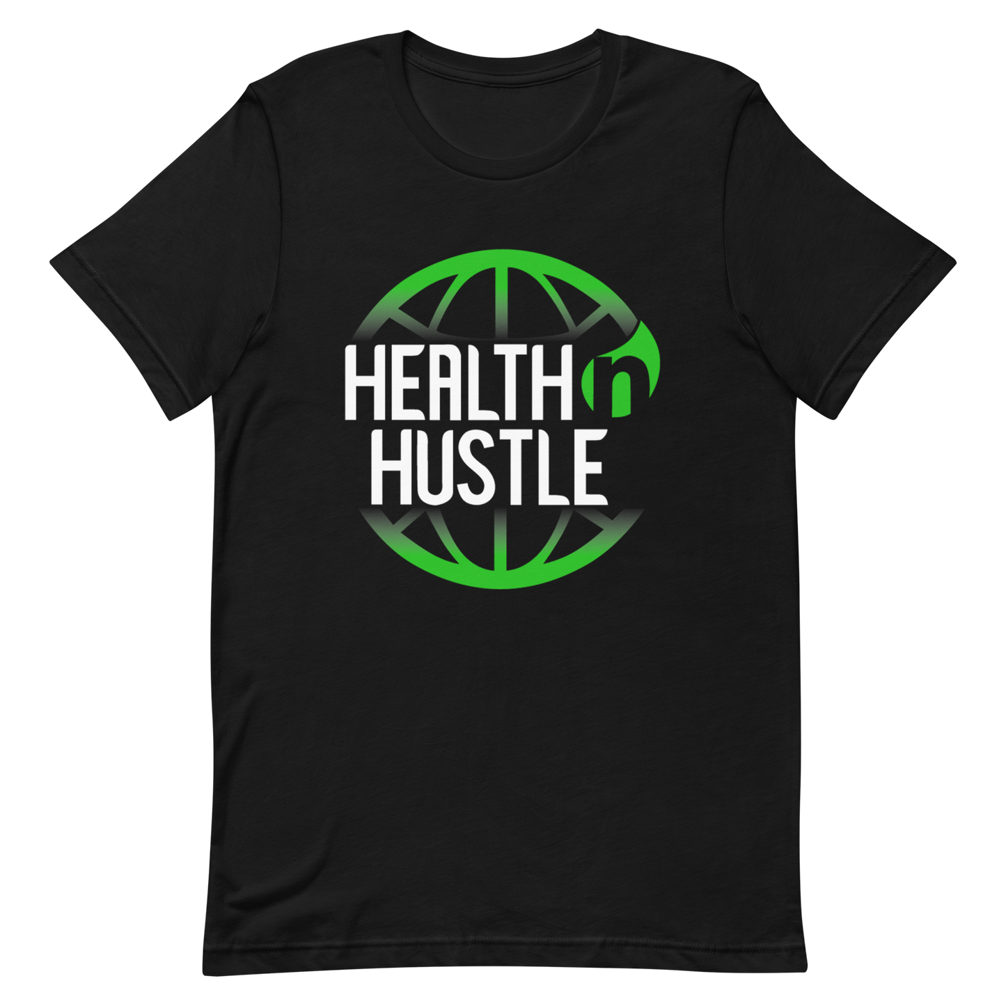 Health n Hustle Black Logo T-Shirt