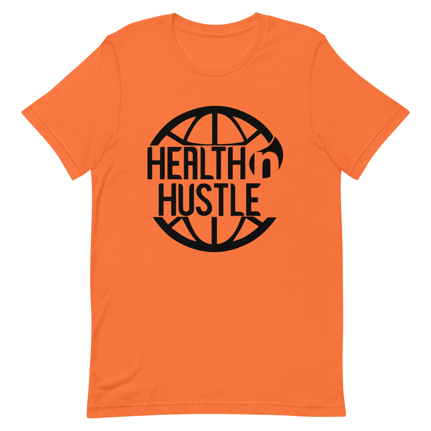Health n Hustle White Logo T-Shirt