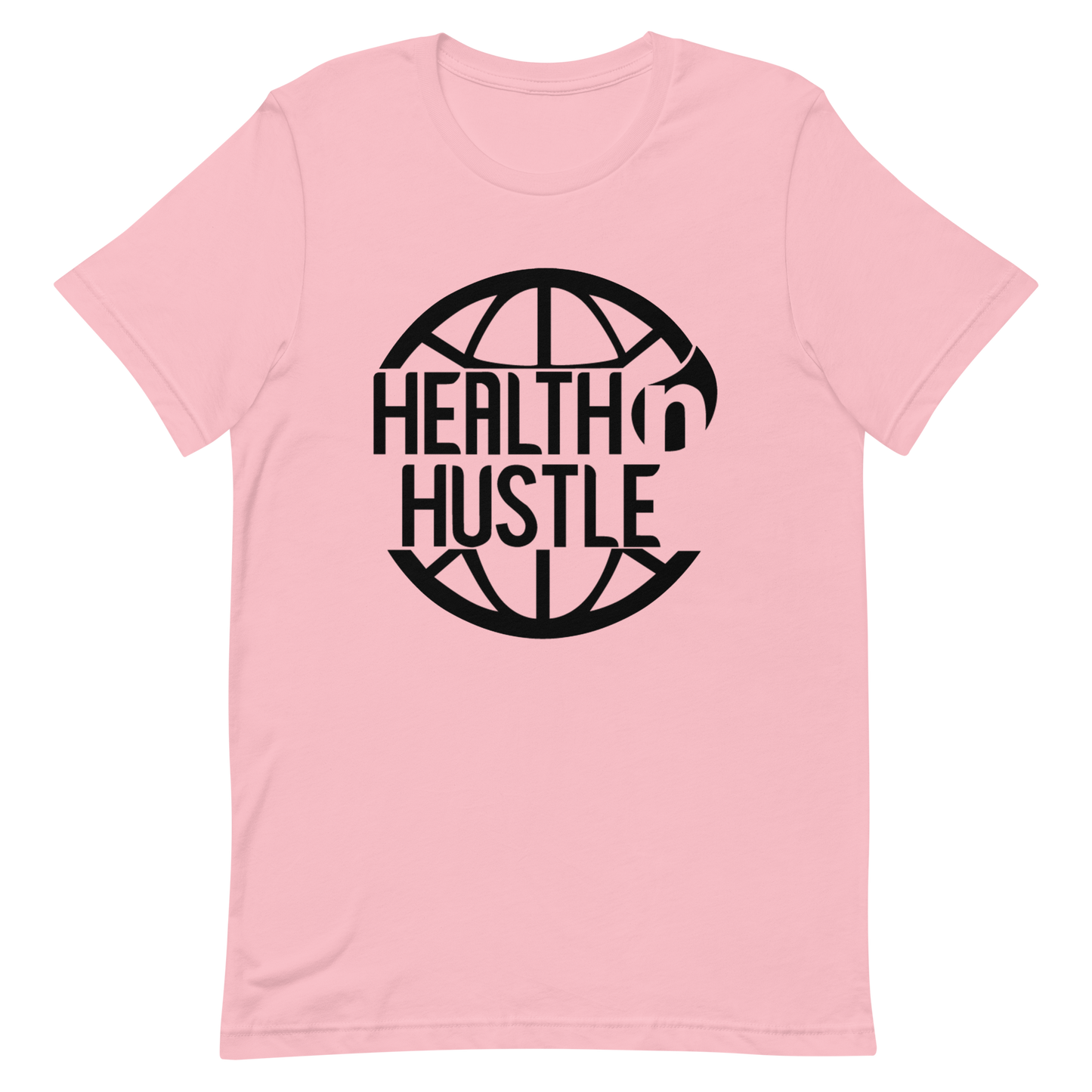 Health n Hustle White Logo T-Shirt