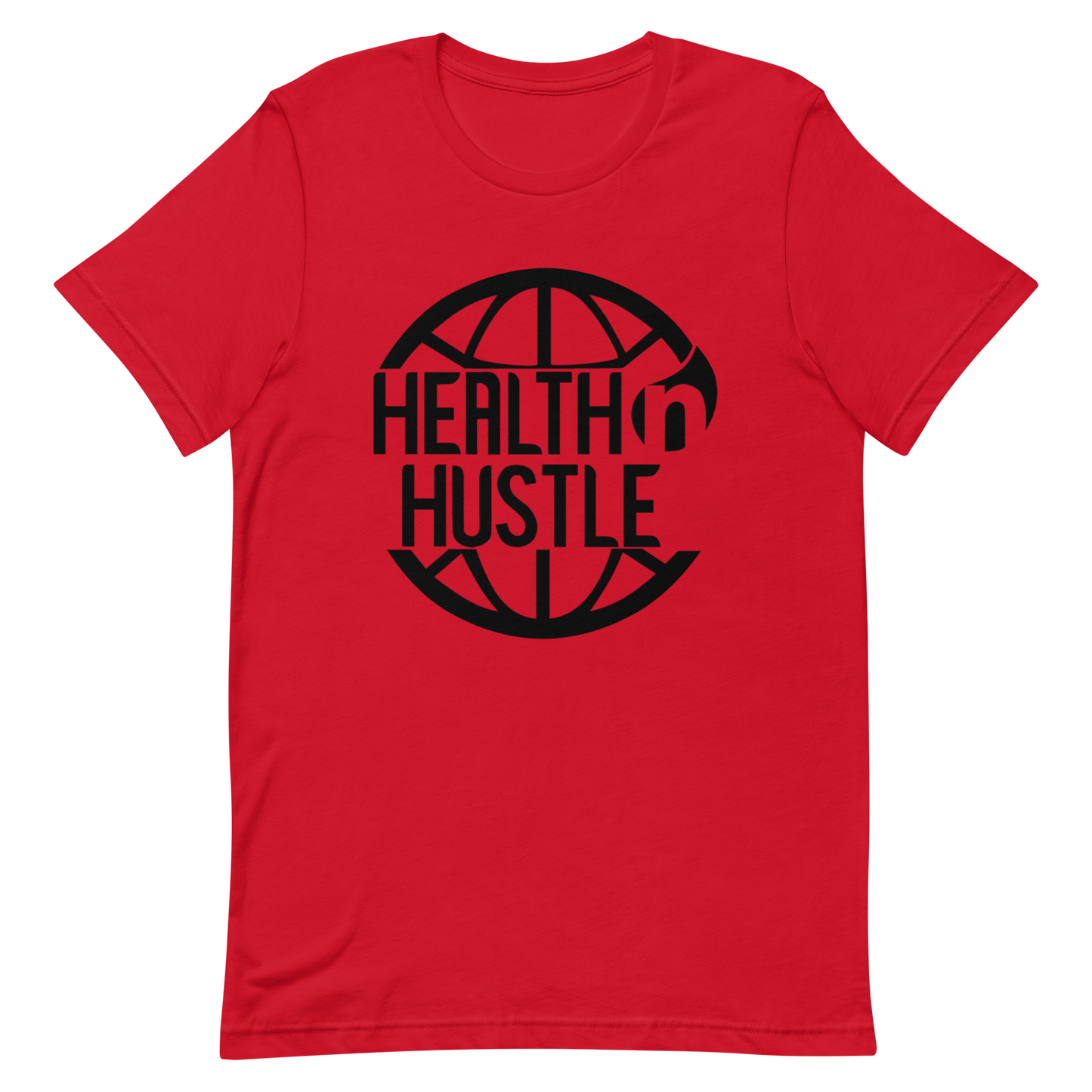 Health n Hustle White Logo T-Shirt